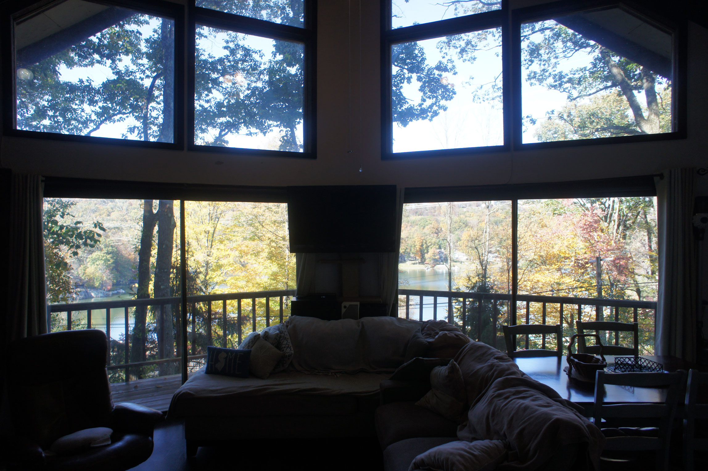 lake from great room